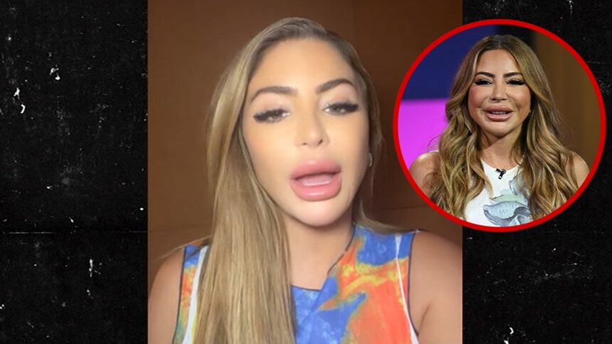 Larsa Pippen torna alla critica sul viso "gravemente" troppo pieno