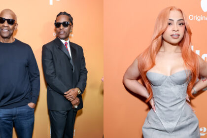 Denzel Washington diventa casual in jeans alla premiere di NYC "più bassa più bassa" con A $ AP Rocky & Ice Spice