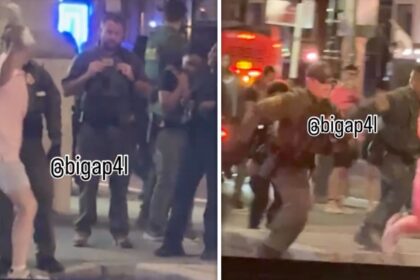 Agente federale assalito con sandwich su telecamera, DC Man inseguì, accusato