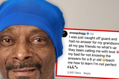 Snoop Dogg dice di non essere omofobo, chiede alle persone di aiutargli
