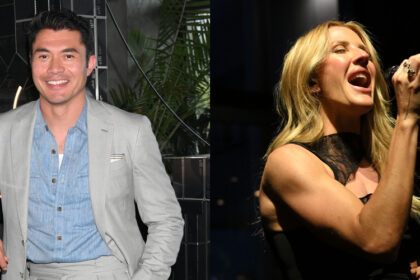 Golding & Goulding: Henry Golding cattura Ellie Goulding si esibisce alla sera senza pari