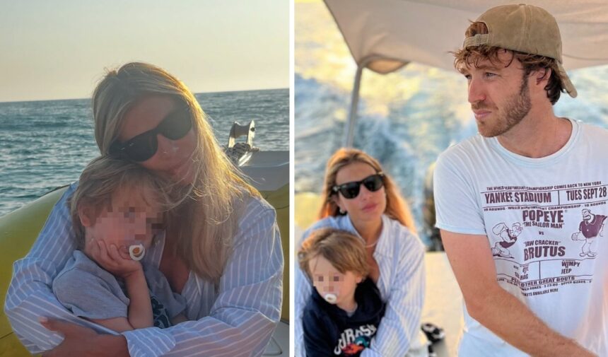 ''Non è stato facile'': Clizia Incorvaia in Sicilia con Paolo Ciavarro e il figlio Gabriele nella prima estate senza Eleonora Giorgi - Gossip.it