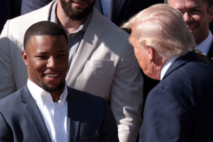 Saquon Barkley chiarisce che ha rifiutato il posto del consiglio sportivo di Donald Trump, è stato "scioccato" quando è stato incluso
