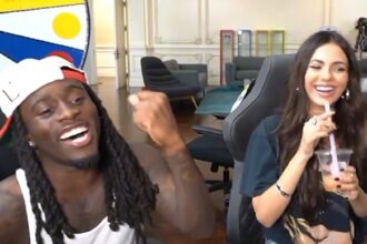 Victoria Justice e Kai Cenat Groove a Marvin Gaye su Mafiathon 3 Stream