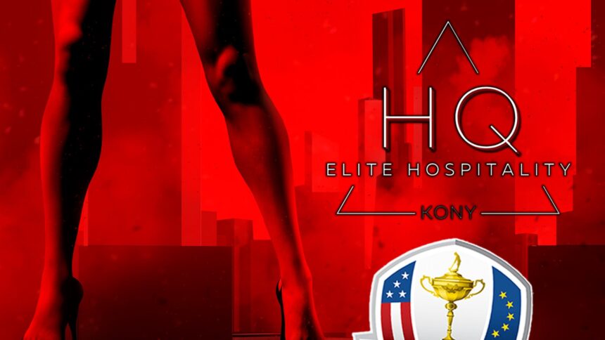 I golfisti della Ryder Cup, i fan hanno offerto balli gratuiti, festa al New York Strip club