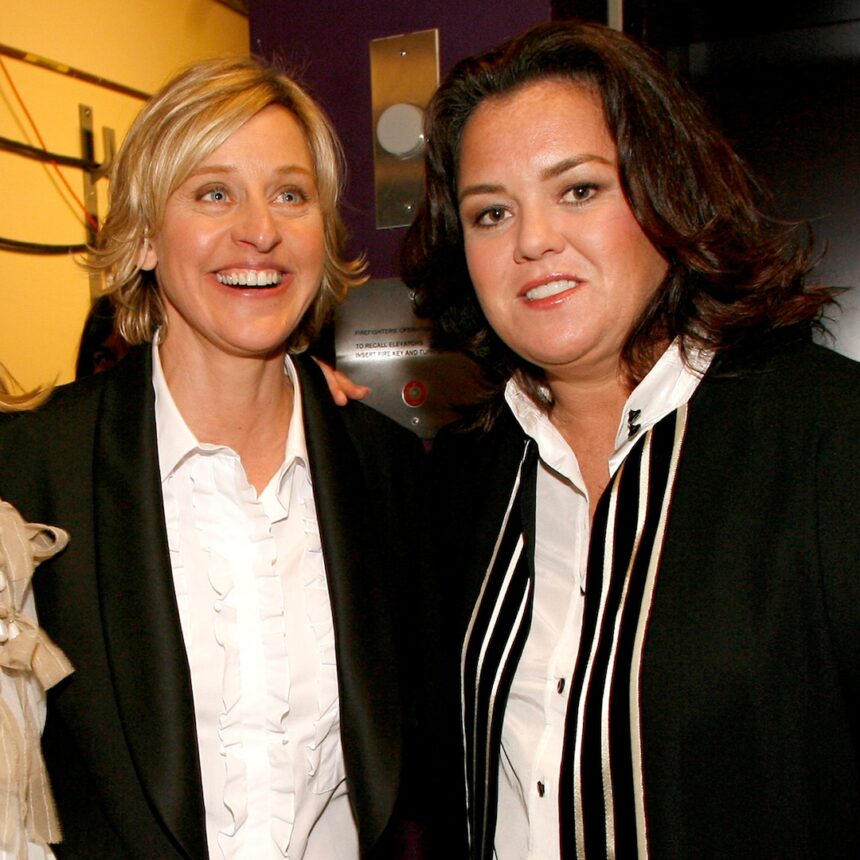 Rosie O'Donnell su Ellen Degeneres Friendship, Fallout