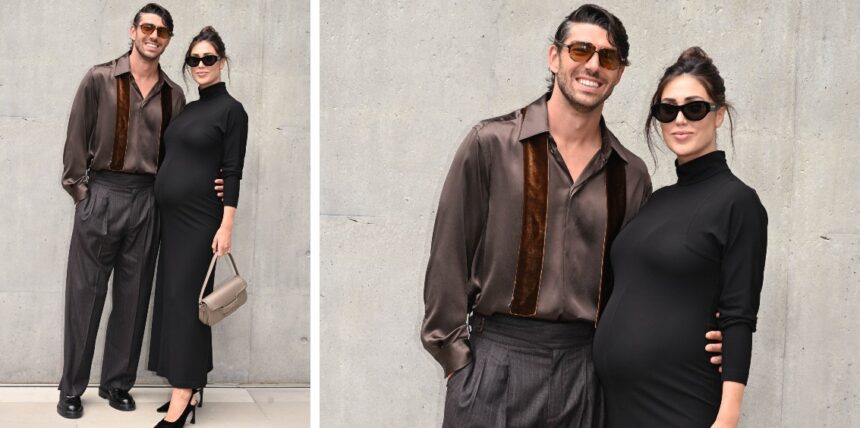 Cecilia Rodriguez incinta e Ignazio Moser: il primo red carpet da genitori alla Milano Fashion Week - Gossip.it