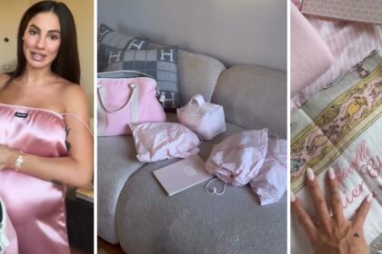 Giulia De Lellis mostra la borsa personalizzata per il parto col nome della nascitura stampato sopra e tutto quello che c'è dentro da portare in ospedale - Gossip.it