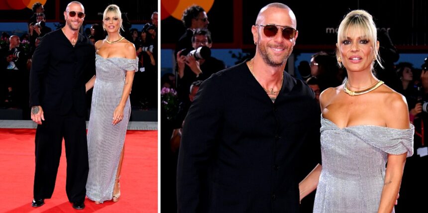 Micaela Ramazzotti si presenta a Venezia col compagno personal trainer Claudio Pallitto: i due sul red carpet insieme, lui non toglie gli occhiali da sole, foto - Gossip.it