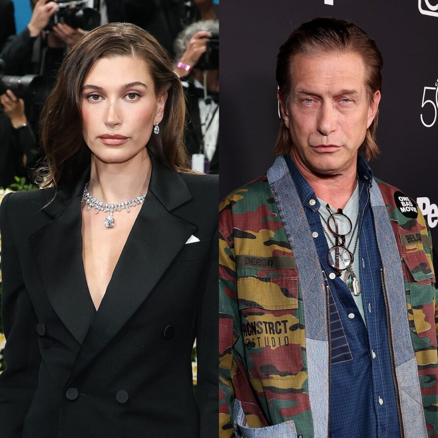 Il padre di Hailey Bieber Stephen Baldwin sulla pelle del Rhode