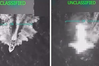 La Casa Bianca pubblica il video di Strike Trump dice che ha ucciso 11 membri della banda venezuelana