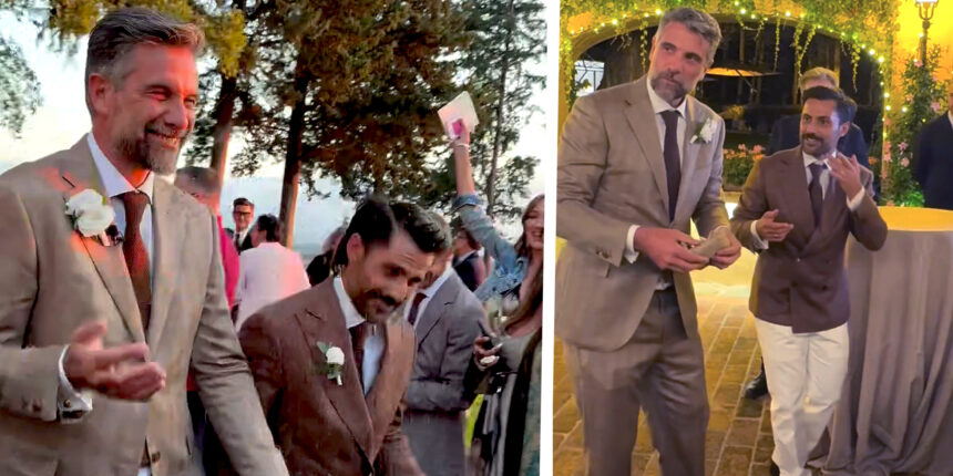 L’attore Luca Calvani ha sposato il compagno Alessandro: location e invitati famosi - Gossip.it