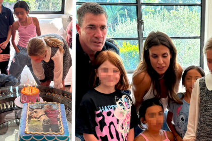 Elisabetta Canalis di nuovo con l’ex marito Brian per i 10 anni della figlia: foto - Gossip.it