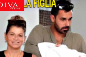 Alessandra Amoroso dopo il parto con la piccola Penelope: le prime foto della cantante mamma in giro col compagno Valerio - Gossip.it