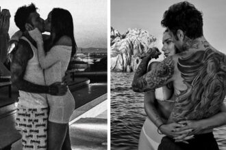 ''Se smetti di inseguire smetti anche di scappare'': Fedez pubblica le foto di baci e coccole con la nuova fidanzata Giulia Honegger, guarda - Gossip.it