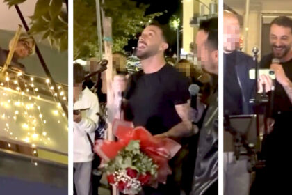 Andreas Muller, serenata a sorpresa per Veronica Peparini poche ore prima del loro matrimonio - Gossip.it