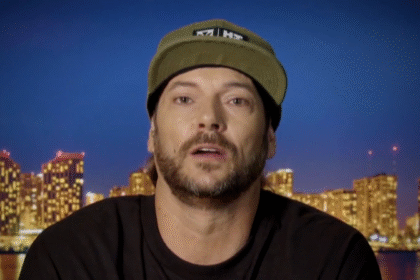 Kevin Federline wearing a stupid hat in October 2025.