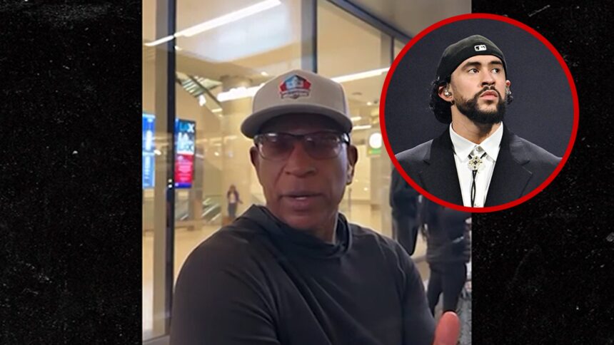 Eric Dickerson dice che se a Bad Bunny non piacciono gli Stati Uniti, "tieni il culo a Porto Rico"