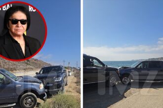 Il video delle conseguenze dell'incidente automobilistico di Gene Simmons mostra un SUV schiantato contro un camion a Malibu