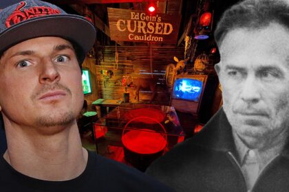 Zak Bagans rimuove la teca di vetro del calderone maledetto di Ed Gein