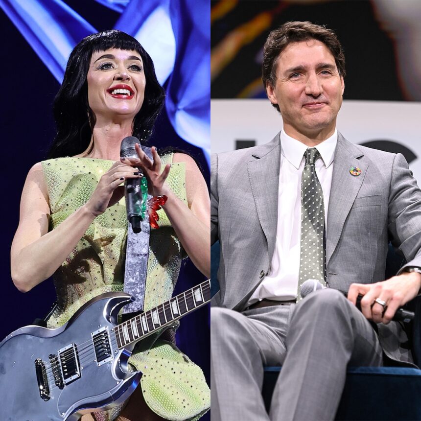 Katy Perry e Justin Trudeau si baciano sullo yacht