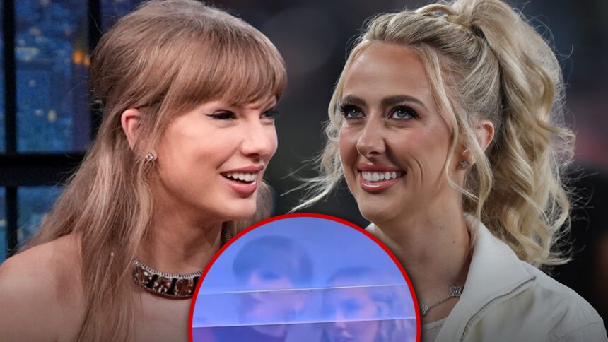 Taylor Swift e Brittany Mahomes si abbinano in rosso alla partita Chiefs vs. Commanders