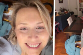 Margot Sikabonyi a 15 giorni dal parto torna a insegnare: ''Il terzo maschio a 42 anni tanta roba''. Le immagini a casa col bimbo - Gossip.it