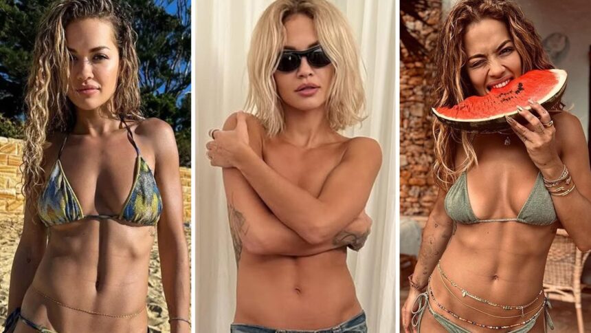 Rita Ora Hot Shots per dare il via al suo 35esimo compleanno!