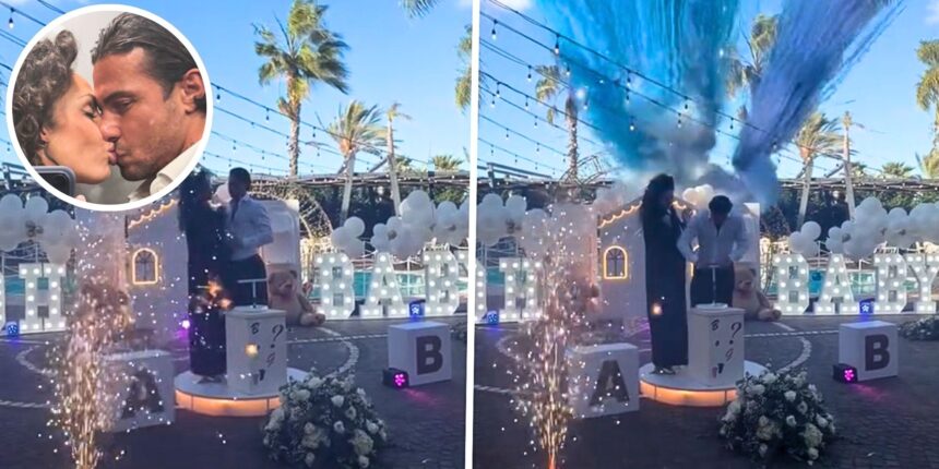 Raffaella Fico, incinta, rivela se aspetta un maschio o una femmina: le immagini dell’emozionante gender reveal - Gossip.it