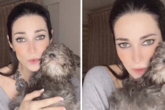 ''Non è un periodo facile'': Manuela Arcuri torna sui social e parla della separazione, per fortuna è arrivato Balù  - Gossip.it