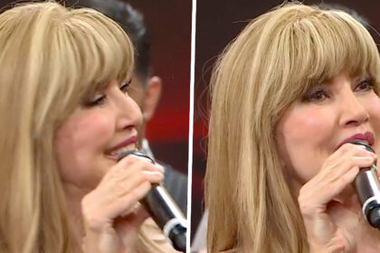 ''Ti aspettiamo a braccia aperte'': Milly Carlucci si commuove in diretta per Andrea Delogu e svela chi di 'Ballando' era al funerale del fratello - Gossip.it