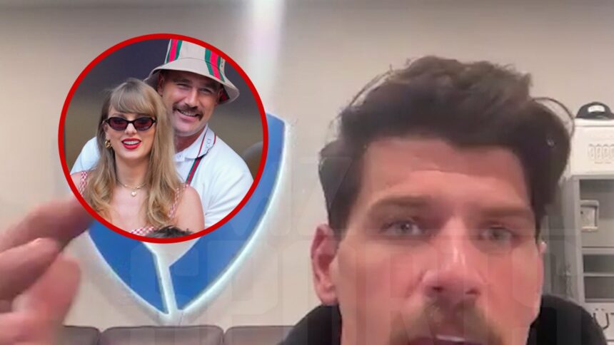 Taylor Lewan aspetta un invito a Travis Kelce per il matrimonio di Taylor Swift