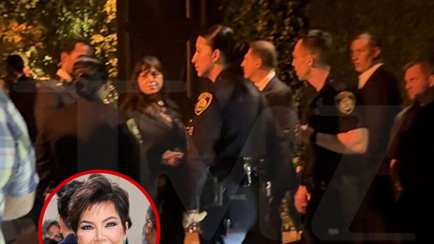 La polizia viene chiamata nella villa di Jeff Bezos durante la festa di compleanno di Kris Jenner