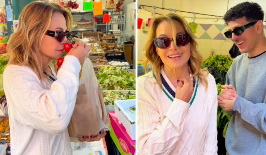 Barbara D'Urso e Pasquale La Rocca sempre più complici anche fuori dalla tv: eccoli mentre fanno la spesa al mercato - Gossip.it