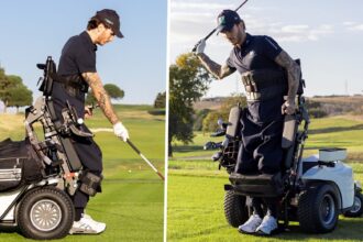 Manuel Bortuzzo gioca a golf grazie al paragolfer: il 26enne abbatte la sua disabilità col macchinario, guarda - Gossip.it