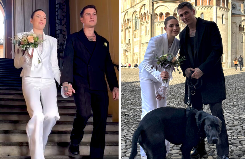 Benjamin Mascolo condivide le foto delle nozze 'segrete' con Greta: ''L’abbiamo fatto per noi'' - Gossip.it