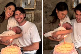 Cecilia Rodriguez e Ignazio Moser festeggiano il primo complimese di Clarita: primo viaggio con lei e torta al ristorante, guarda - Gossip.it