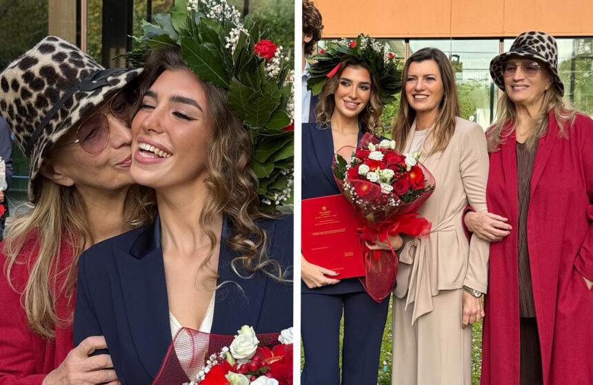 ''Sono molto orgogliosa'': Iva Zanicchi festeggia la laurea della nipote Virginia, foto - Gossip.it