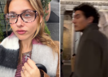 Cristiano Caccamo a Roma con la star della saga