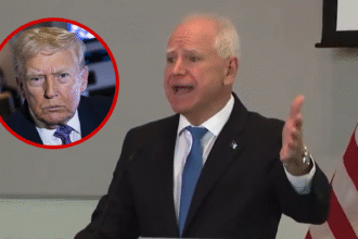 Tim Walz dice che la gente passa davanti a casa sua chiamandolo con la parola R dopo l'insulto di Trump