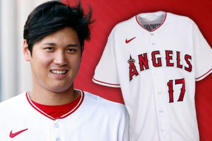 La maglia degli Angels indossata da Shohei Ohtani nel 2023 sarà all'asta e potrebbe fruttare oltre $ 100.000!