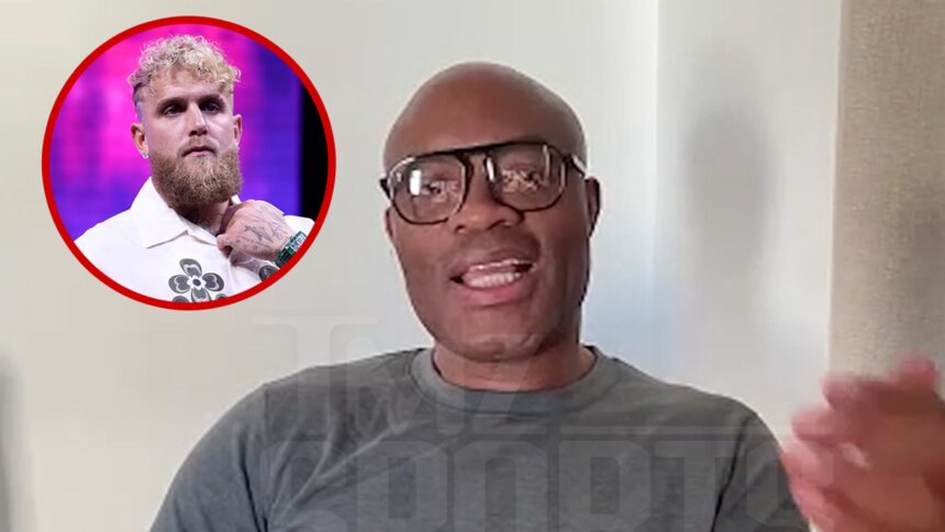 Anderson Silva dice che Jake Paul merita più credito, è un "vero combattente"
