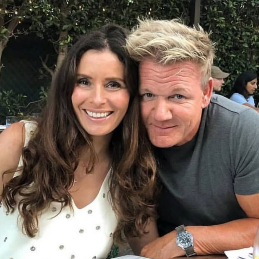 Foto di Gordon Ramsay e della moglie Tana Ramsay nell'anniversario di matrimonio