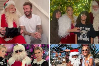 Stars With Santa Claus ... Ho, Ho, Ho!