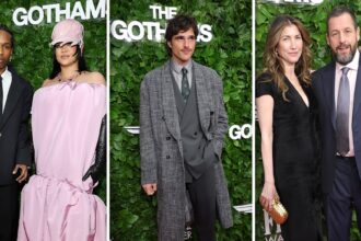 Rihanna, A$AP Rocky e altri Shine Bright ai Gotham Awards 2025