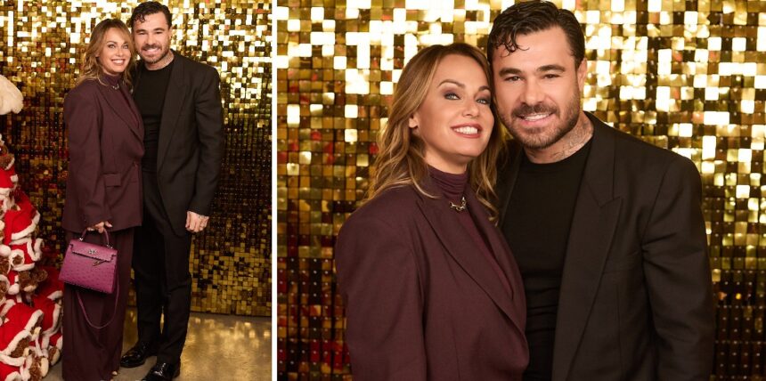 Sonia Bruganelli e il compagno Angelo Madonia mondanissimi al Christmas Party più glamour della Capitale con tanti altri vip: foto - Gossip.it