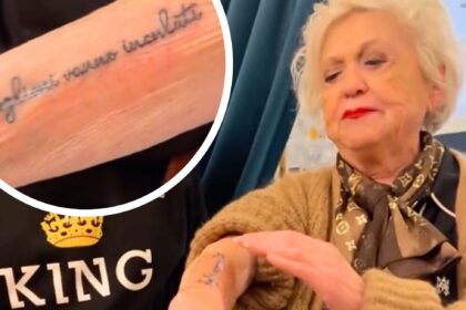 Wanna Marchi a 83 anni si tatua una sua controversa frase sul braccio: guarda - Gossip.it