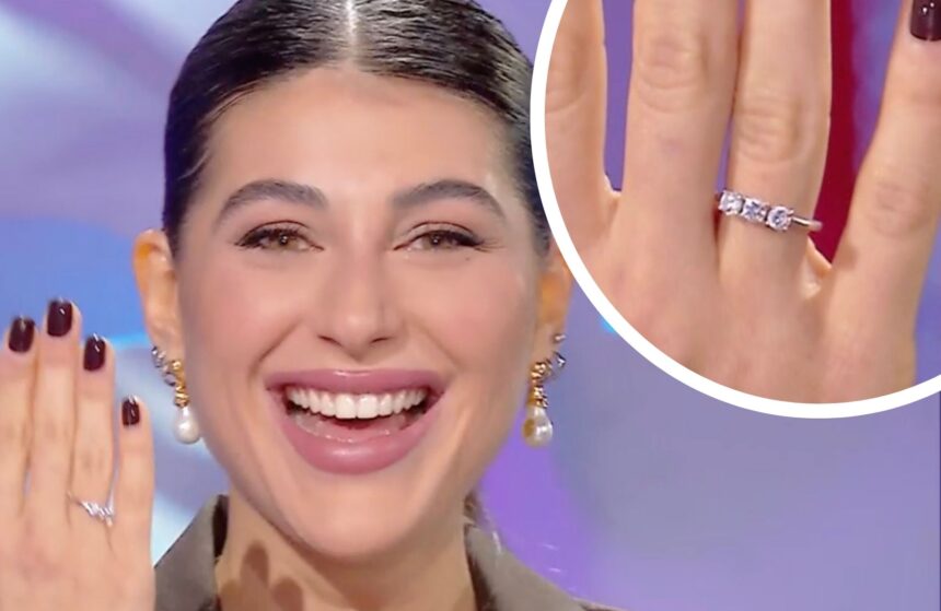 Jimmy Ghione ha regalato anello di fidanzamento di brillanti a Marialaura De Vitis, lei lo mostra felice in tv: guarda - Gossip.it