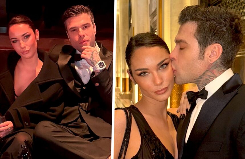 Fedez e la fidanzata Giulia Honegger mondanissimi a Milano: i due innamorati ed elegantissimi, foto - Gossip.it