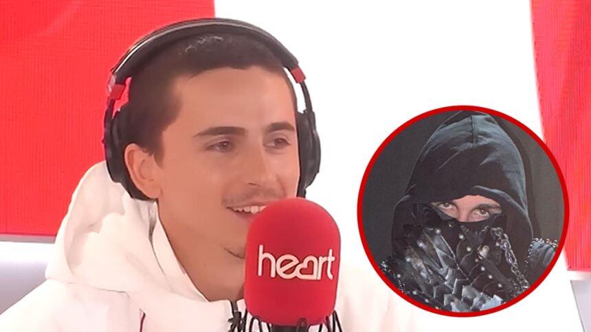 Timothée Chalamet risponde "No Comment" quando gli viene chiesto se è il rapper EsDeeKid